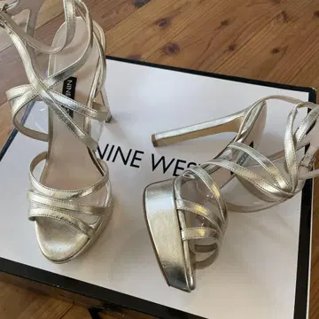 NINE WEST 뮬 펌프스 약 23.5cm M 사이즈