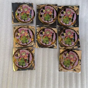 귀멸의 칼날 니지겐노모리 기둥 키라메타 캔뱃지 56mm 칸로지 미츠리