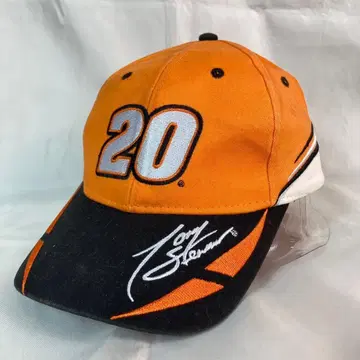 NASCAR 토니 스튜어트 자수 로고 6패널 레이싱 캡