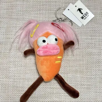 WEGO 야채 몬스터 봉제 인형 키링 마스코트