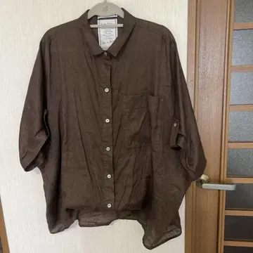 프렌치 린넨 셔츠