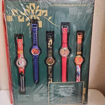 미개봉 코카콜라 애틀랜타 올림픽 1996 손목시계 스와치 SWATCH
