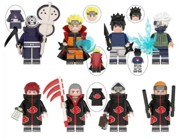새상품 레고 호환 나루토 NARUTO1 8개 미니 피규어 인형 세트