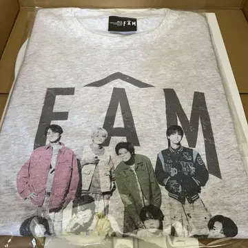 timelesz 티셔츠 타임리스 투어 FAM 굿즈 미개봉 새상품