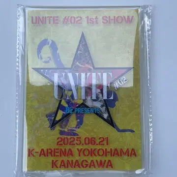 B'z UNITE 2 아크릴 플레이트 미개봉 새상품