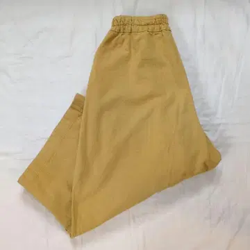 카제노스미카 코튼 린넨 와이드 이지 팬츠