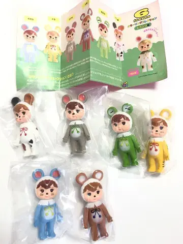 나카요시 차미짱 컬러링 컬렉션 동물 편 가챠 전 6종