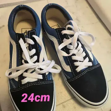 새상품급! vans 올드스쿨 네이비 스니커즈