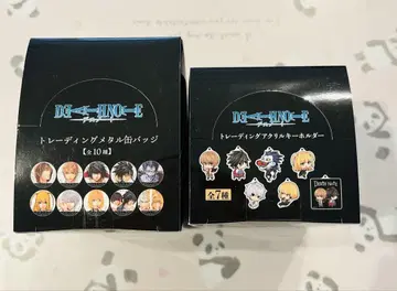 DEATHNOTE 데스노트 팝업 스토어 캔뱃지 아크릴 키링