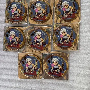 귀멸의 칼날 니지겐노모리 기둥 키라메타 캔뱃지 56mm 우즈이 텐겐