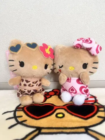 일광화상 헬로키티 봉제 인형 2개 세트