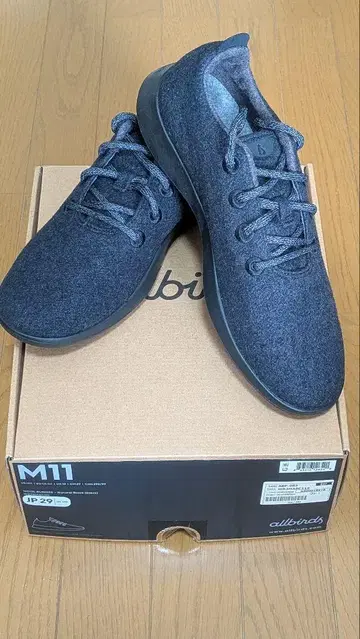 allbirds 올 버즈 울 러너 29cm 블랙 덤 포함