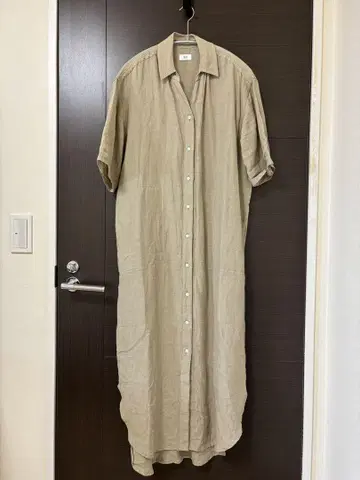 론 헤르만 린넨 셔츠 원피스 반팔