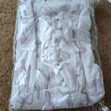 리본 프린트 허리 셔링 원피스 tocco closet