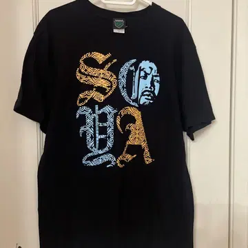프로레슬링 NOAH NOAH 세이야 마나부 티셔츠 L 사이즈