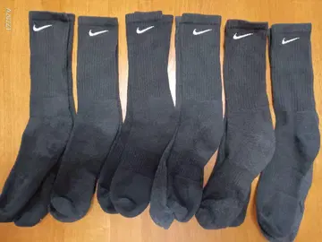 Nike 블랙 삭스 6켤레 세트