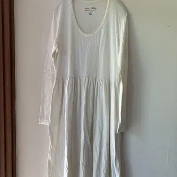nest Robe 오가닉 코튼 긴팔 원피스