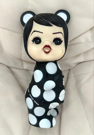 카미조노 마후유 마코 피규어 도트 화이트 블랙 인디 소프트 비닐