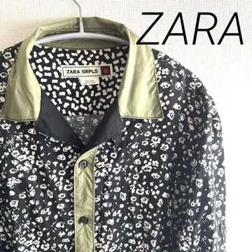 ZARA SRPLS 올 패턴 셔츠 반팔 M 사이즈 자라