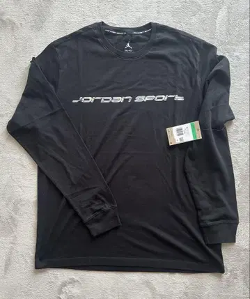 Jordan 긴팔 셔츠 XL 블랙