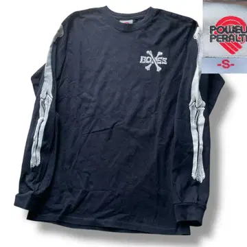 파웰 페랄타 본즈 소매 프린트 롱 티셔츠 size S