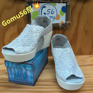 Gomu56 메쉬 웨지솔 샌들 M 사이즈