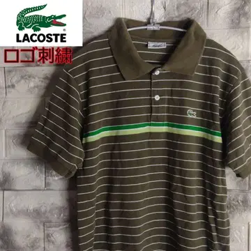 LACOSTE 라코스테 피케 셔츠 로고 자수 TS-6