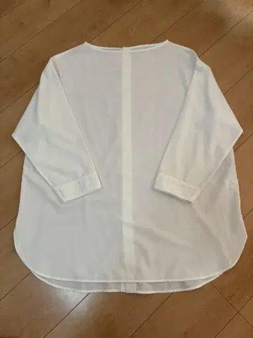 SLOBE IENA 블라우스 셔츠 백 버튼 뒷면 버튼 화이트