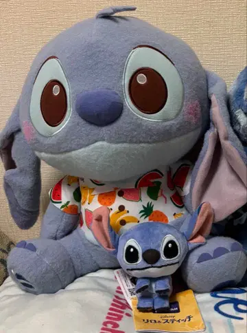 실사 영화 리로 & 스티치 밀키 보아 & you 마스코트 봉제 인형 2개