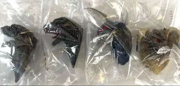 제일복권 고질라 G상 몬스터 헤드 마그넷 4종 세트