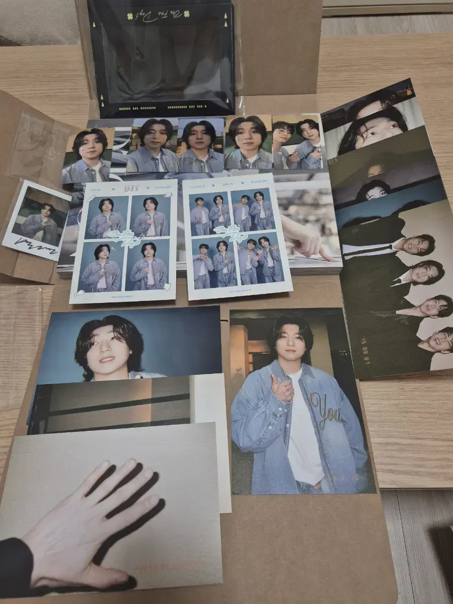 DAY6 Sungjin D-Ikon A version magazine and full set including KakaoTalk pre-order benefit
