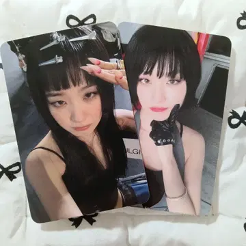 Red Velvet TILT 트레이딩 카드 설기