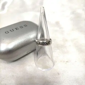 GUESS 게스 반지 실버 925 각인 있음 11호