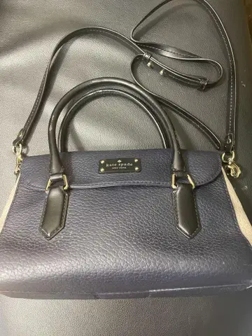 kate spade 네이비 핸드백
