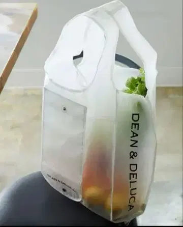 미사용 새상품 DEAN & DELUCA 투명 에코백