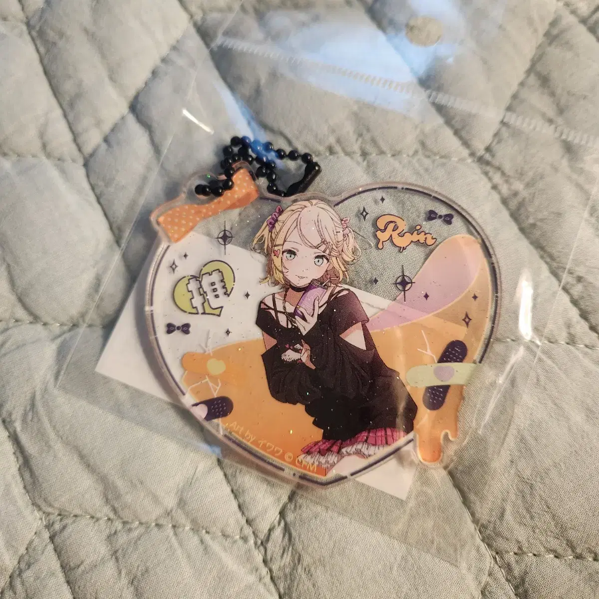 Vocaloid Vocalo Kagamine Rin Don Quijote Kawai Fashion Keyholder Keychain