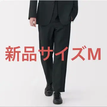 무인양품 바람이 통하는 스트레치 축구 노턱 팬츠 M