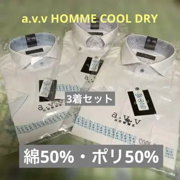 a.v.v HOMME COOL DRY 반팔 셔츠 M 화이트