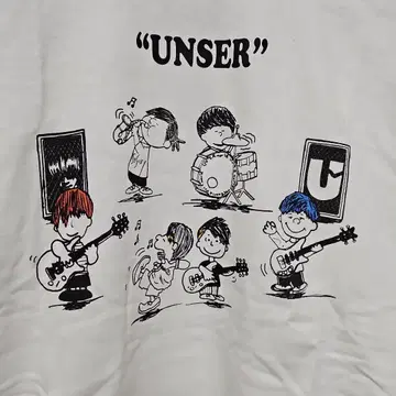 UVERworld UNSER 티셔츠 화이트 XL 사이즈 세이카 프로듀스