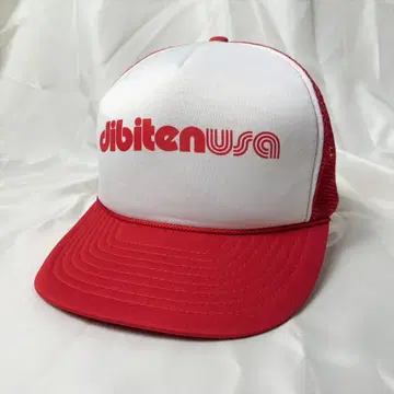90s 미국 기업 로고 dibitenUSA 5패널 메쉬 캡