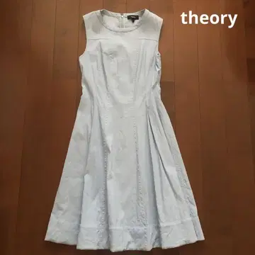 띠어리 theory 에코 크런치 슬리브리스 원피스