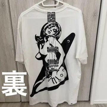 히스테릭 글래머 기타 걸 티셔츠 S