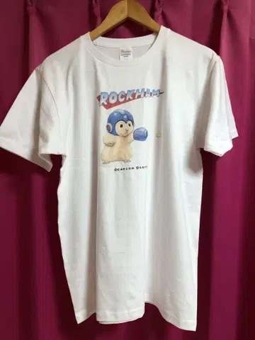 ROCKHAM 캐릭터 티셔츠 화이트