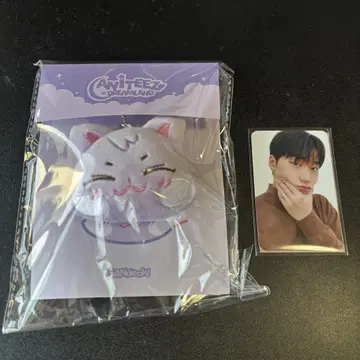 ATEEZ 선 DREAMLAND 미니 페이스 키링 미사용 새상품