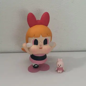 popmart crybaby 파워 퍼프 걸스 블라썸
