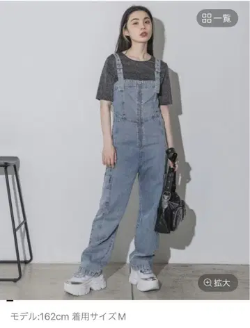 JEANASIS 데님 오버롤