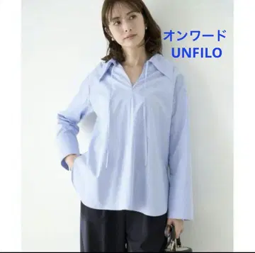 온워드 UNFILO 안피로 이지케어 스키퍼 롱 셔츠 S