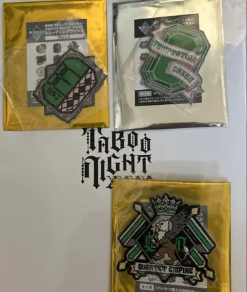 극장판 우타프리 탭나이 트레이딩 와펜 레이지 3종 세트