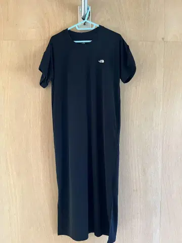 THE NORTH FACE 블랙 롱 원피스 L