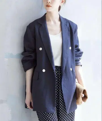 Slobe IENA 린넨 테일러드 자켓